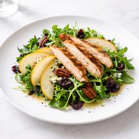 Sweet N Tangy Pear Salad with Chicken Strips