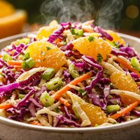 Sweet Orange Coleslaw
