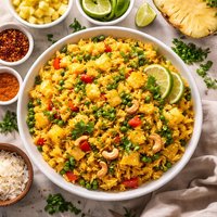 Sweet Pineapple Yellow Rice