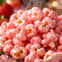 Sweet Pink Popcorn