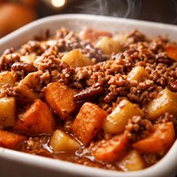 Sweet Potato and Apple Casserole