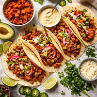 Sweet Potato and Chorizo Tacos