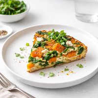 Sweet Potato and Spinach Frittata
