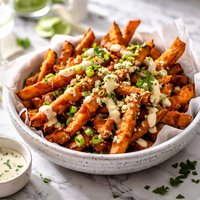 Sweet Potato Buffalo Fries