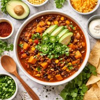 Sweet Potato Chili Soup