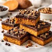 Sweet Potato Chocolate Bars