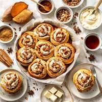 Sweet Potato Cinnamon Rolls