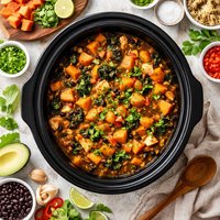 Sweet Potato Crock Pot Stew