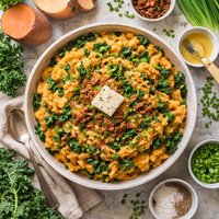 Sweet Potato Kale Colcannon