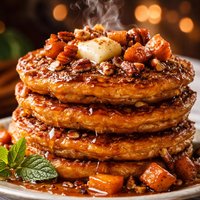 Sweet Potato Surprise Pancakes