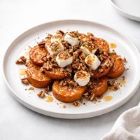 Sweet Potatoes W Pecan Marshmallow and Sugar Streusel