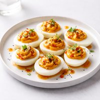 Sweet Sour Deviled Eggs