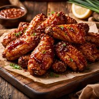 Sweet Sour Glaze Chicken Wings