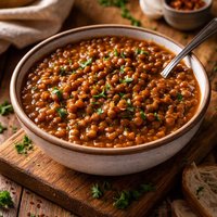 Sweet Sour Lentils