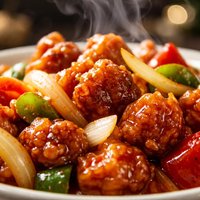 Sweet Sour Pork N Onions