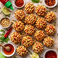 Sweet Spicy Popcorn Crunch or Balls