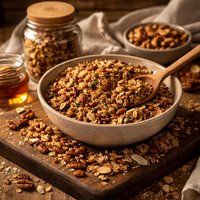 Sweet Sugar Free Gluten Free Granola