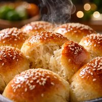 Sweet Yeast Rolls Vegan