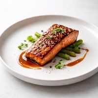 Sweetened Grilled Salmon