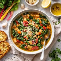 Swiss Chard and Bean Soup