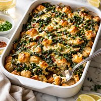 Swiss Chard and Cheese Strata