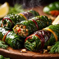 Swiss Chard Dolmades