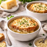 Swiss Cheese and Onion Soup