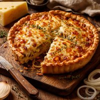 Swiss Cheese Onion Pie