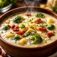 Swiss Cheese Soup with Variation