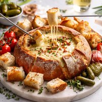 Swiss Fondue Bread