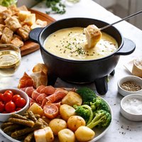 Swiss Gruyere Fondue