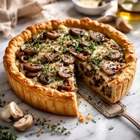Swiss Mushroom Pie