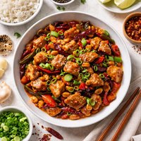 Szechuan Chicken with Peanuts
