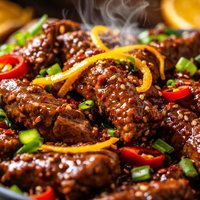 Szechuan Orange Beef Stir Fry