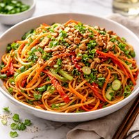 Szechuan Peanut Noodle Salad