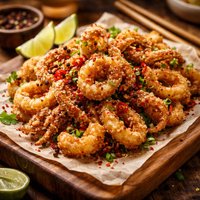 Szechuan Peppered Calamari Salt and Pepper Squid
