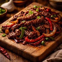 Szechuan Stir Fried Beef