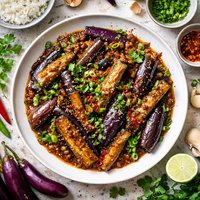 Szechuan Style Eggplant Aubergine