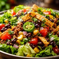Taco and Black Bean Salad
