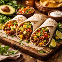 Taco Avocado Wraps