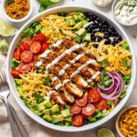 Taco Chicken Ranch Salad