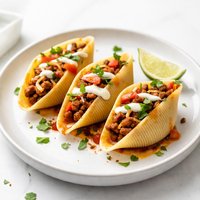 Taco Filled Pasta Shells Oamc