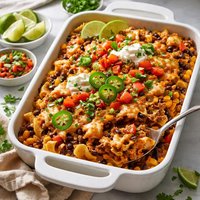 Taco Pasta Casserole