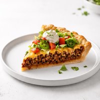 Taco Pie in Pie Crust