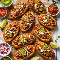 Taco Potato Skins