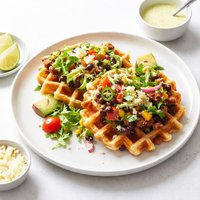 Taco Salad Waffles