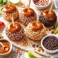 Taffy Apples Like the Ones Made at Kennywood Amusement Park Pit