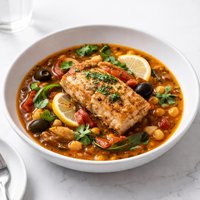Tagin Samak Egyptian Fish Stew