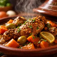 Tagine Tajine Chicken with Carrots