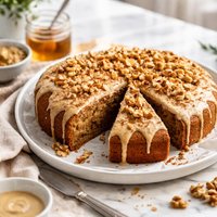 Tahinopita a Greek Lenten Cake